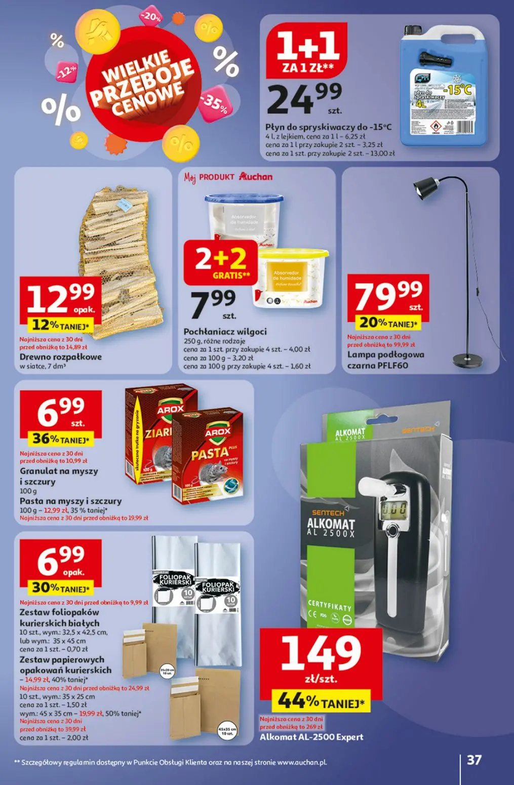 gazetka promocyjna Auchan Pewność niskich cen - Strona 37