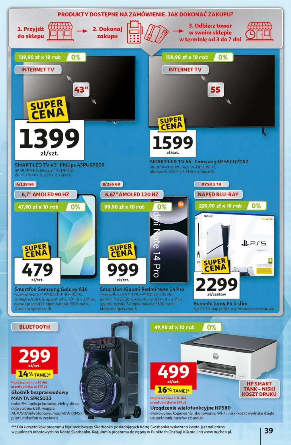 gazetka promocyjna Auchan Pewność niskich cen - Strona 39