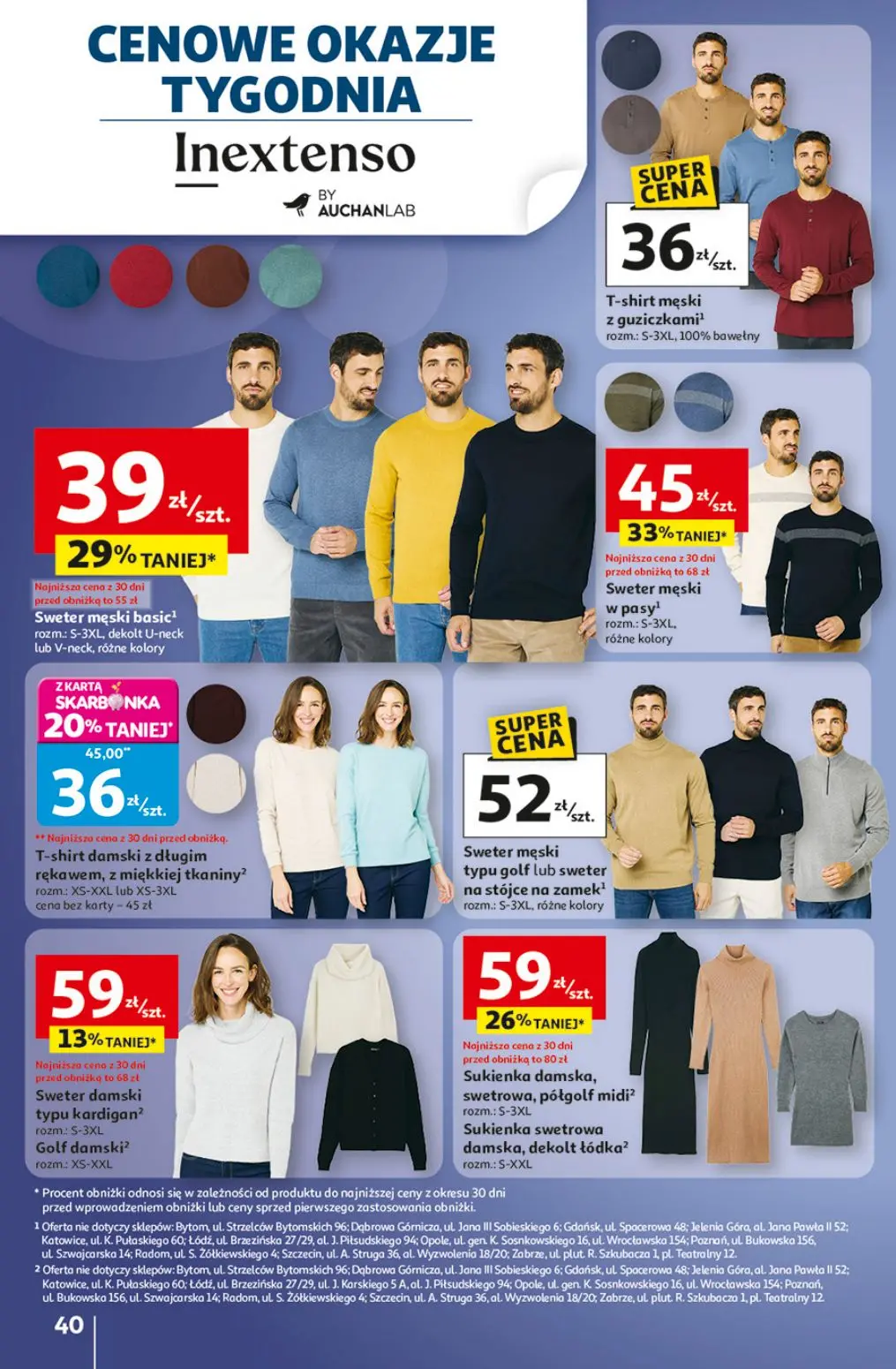 gazetka promocyjna Auchan Pewność niskich cen - Strona 40