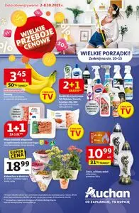 Gazetka promocyjna Auchan, ważna od 2025-10-02 do 2025-10-08.