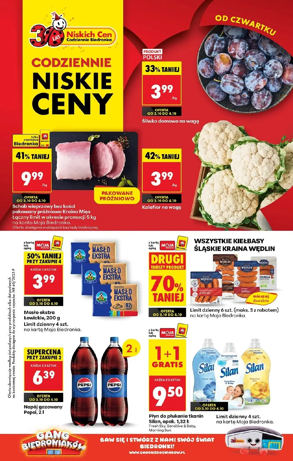 gazetka promocyjna Biedronka Od czwartku - Strona 1