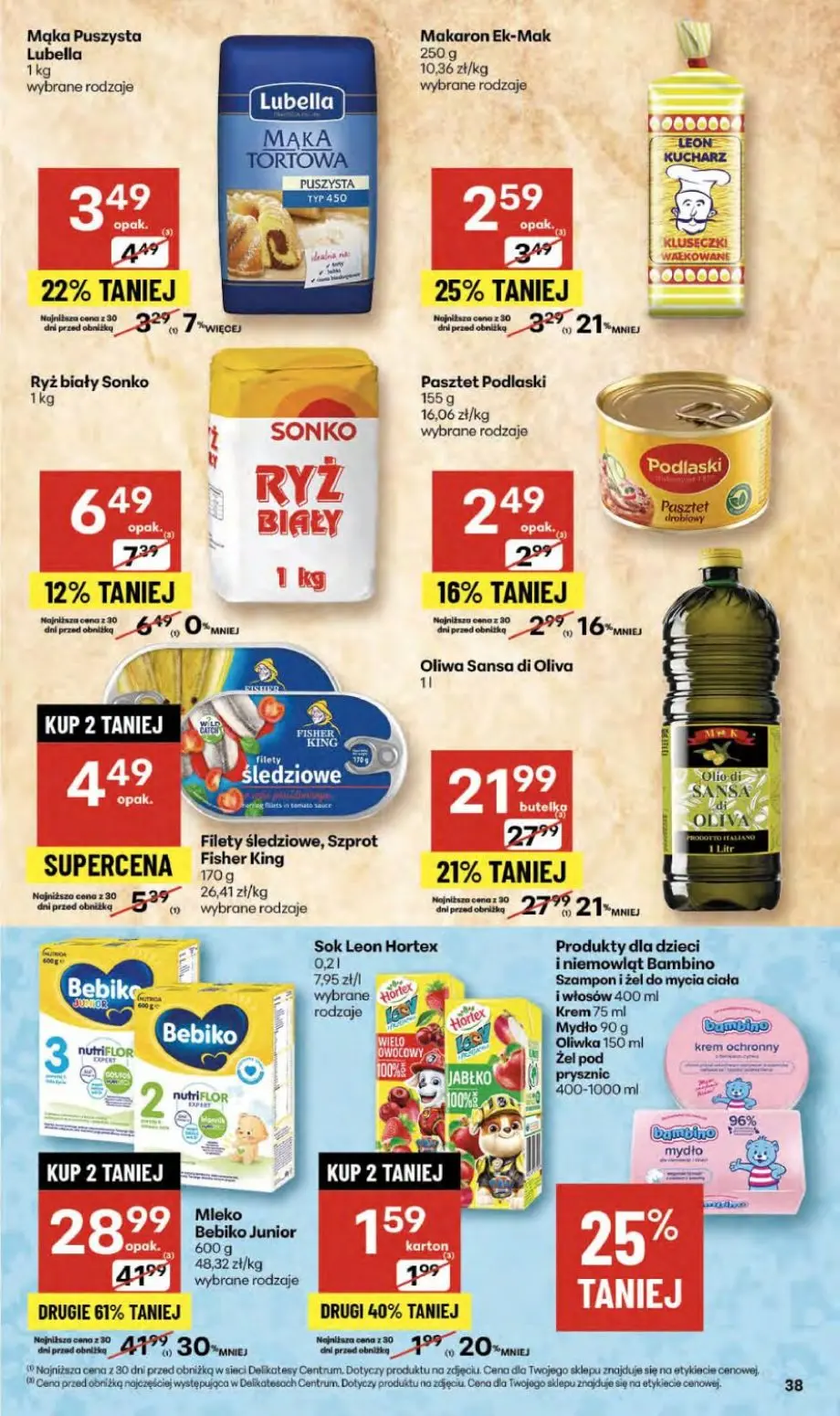 gazetka promocyjna Delikatesy Centrum Od czwartku - Strona 38