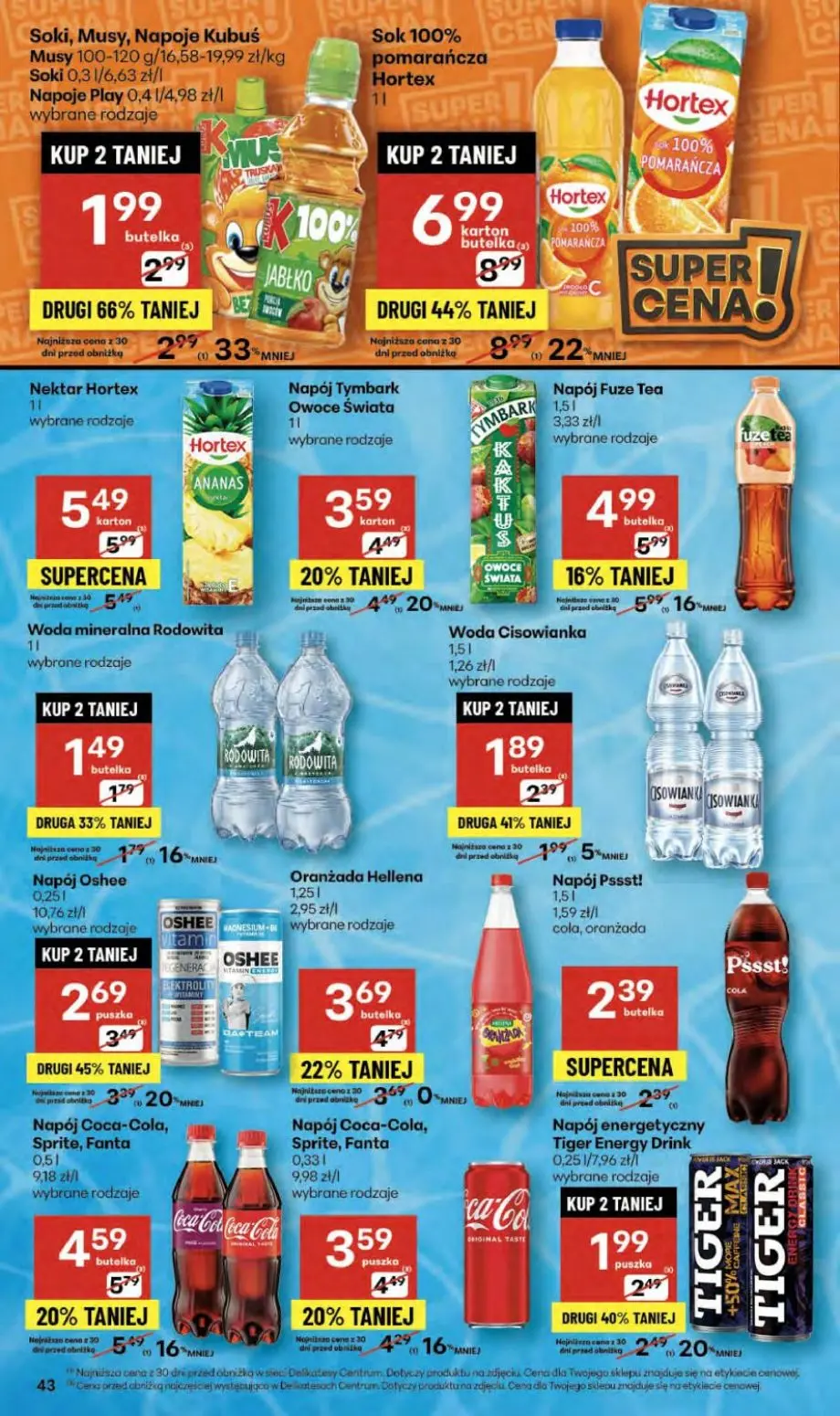 gazetka promocyjna Delikatesy Centrum Od czwartku - Strona 43