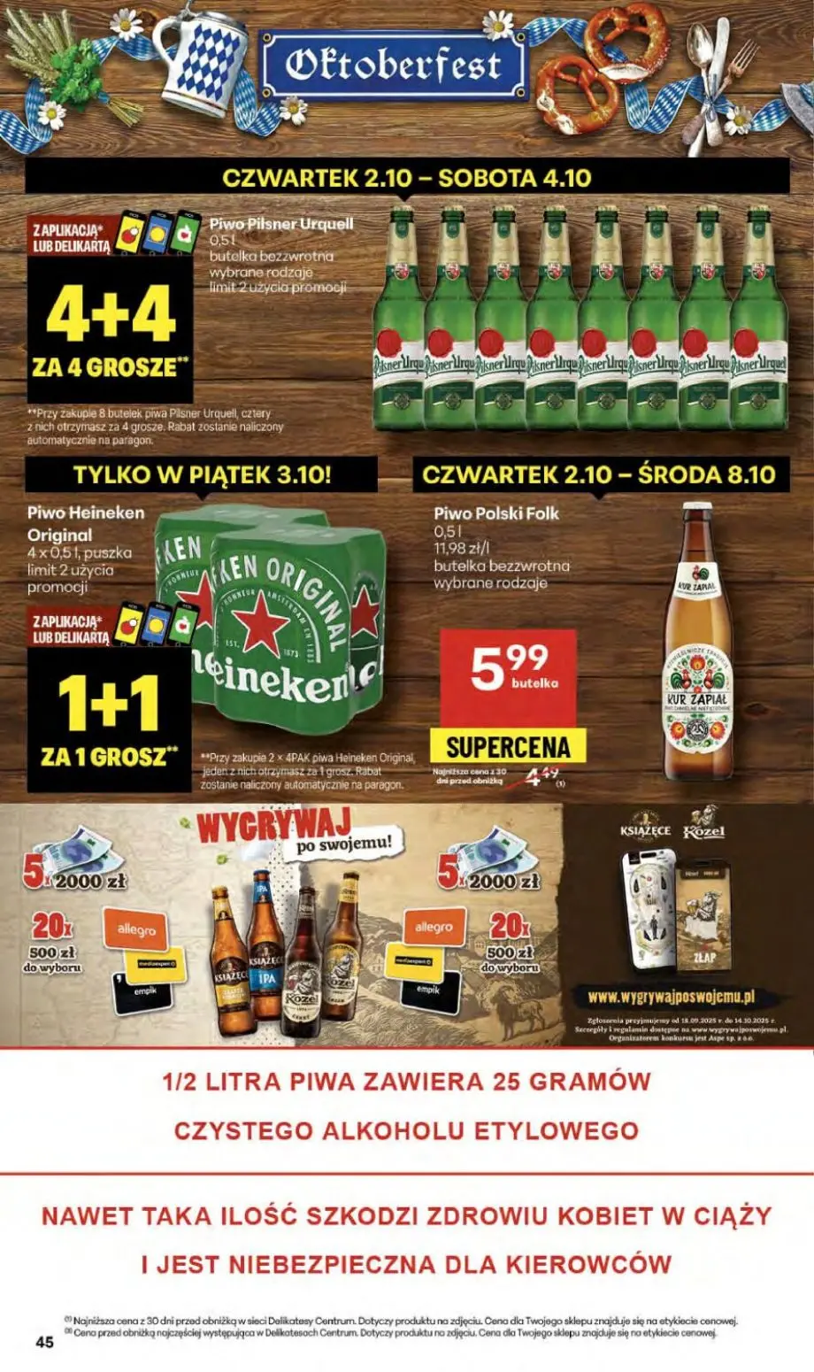 gazetka promocyjna Delikatesy Centrum Od czwartku - Strona 45