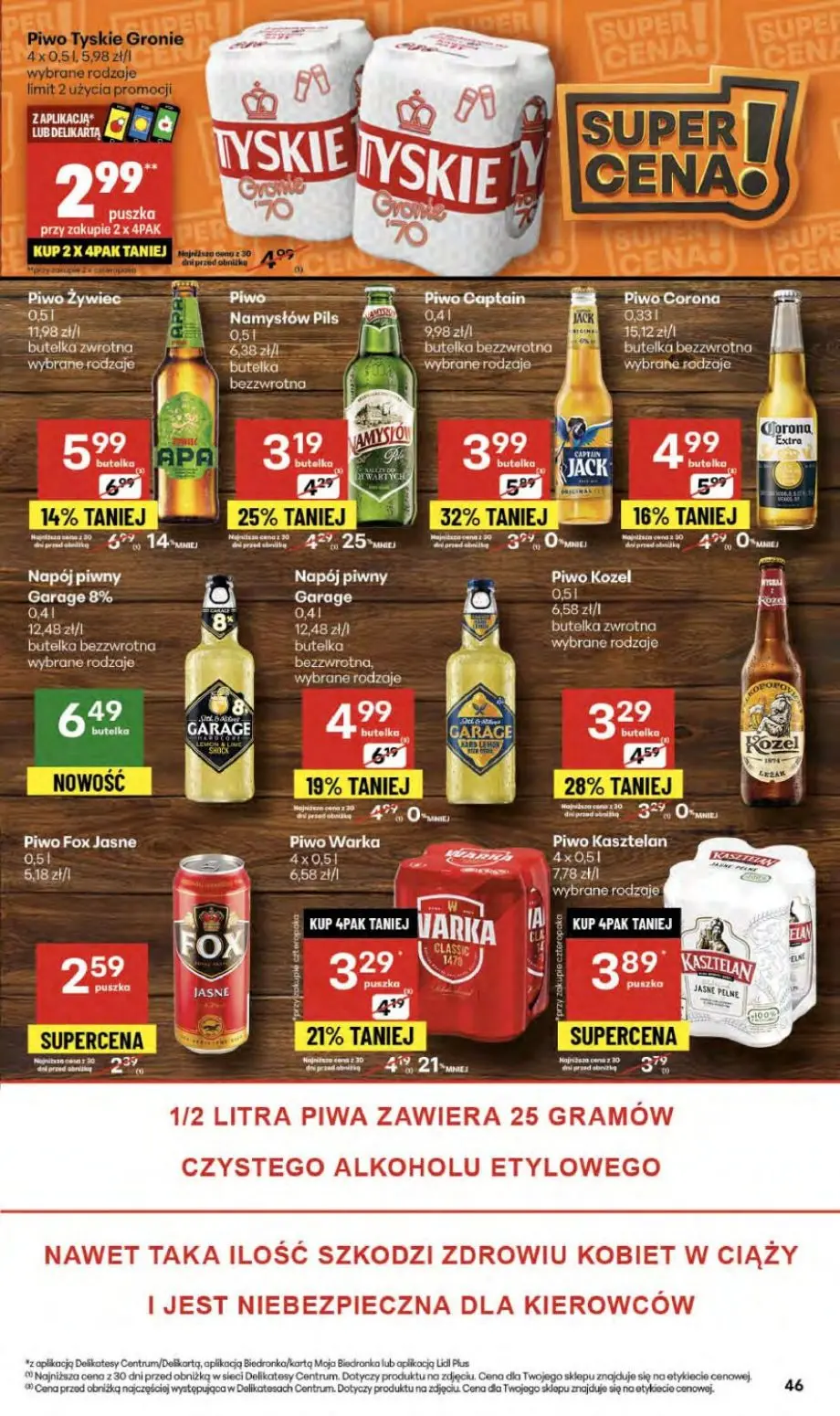 gazetka promocyjna Delikatesy Centrum Od czwartku - Strona 46