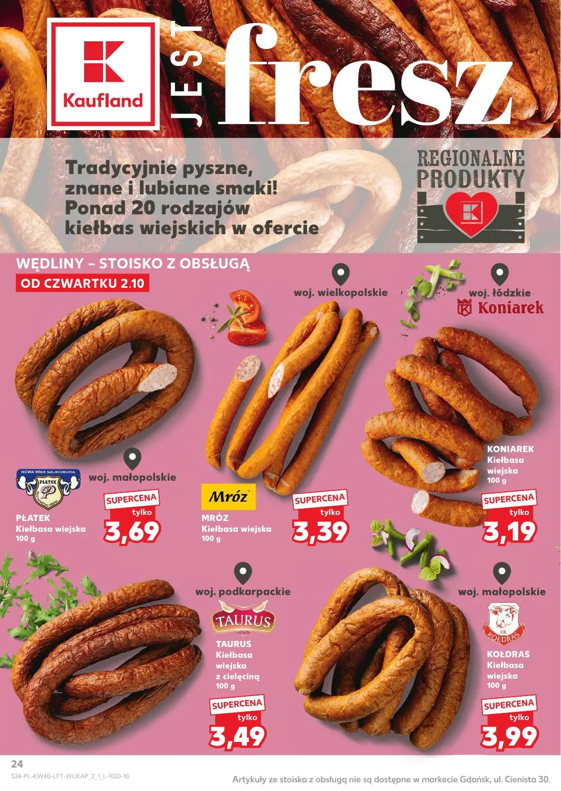 gazetka promocyjna Kaufland Jest fresz - Strona 24