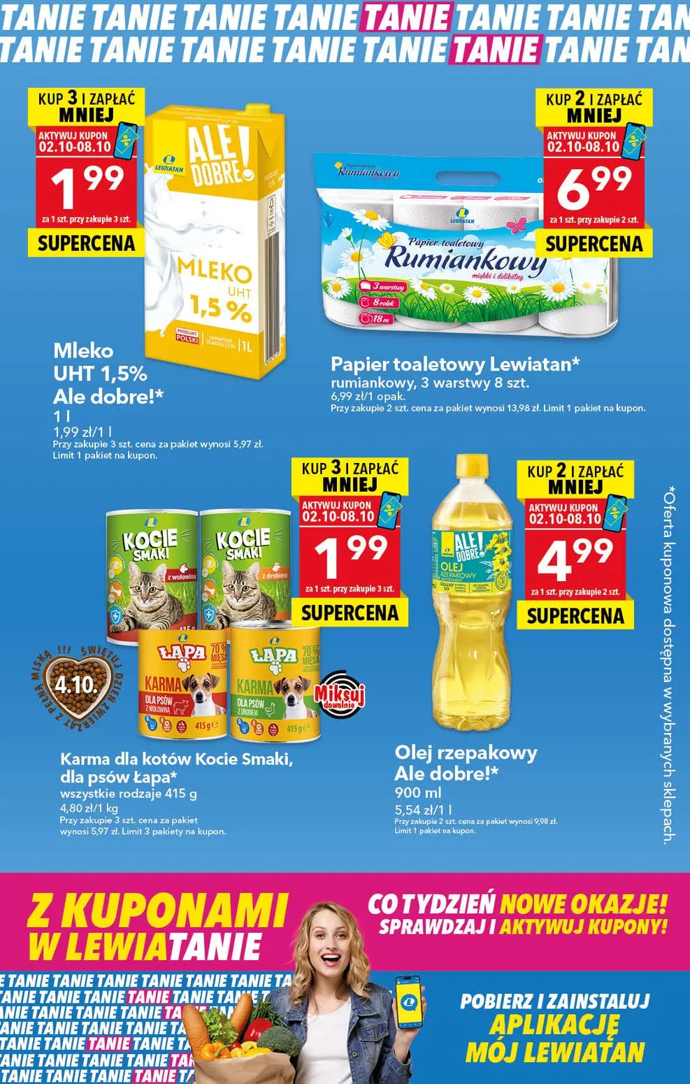 gazetka promocyjna LEWIATAN Z kuponami w Lewiatanie - Strona 1