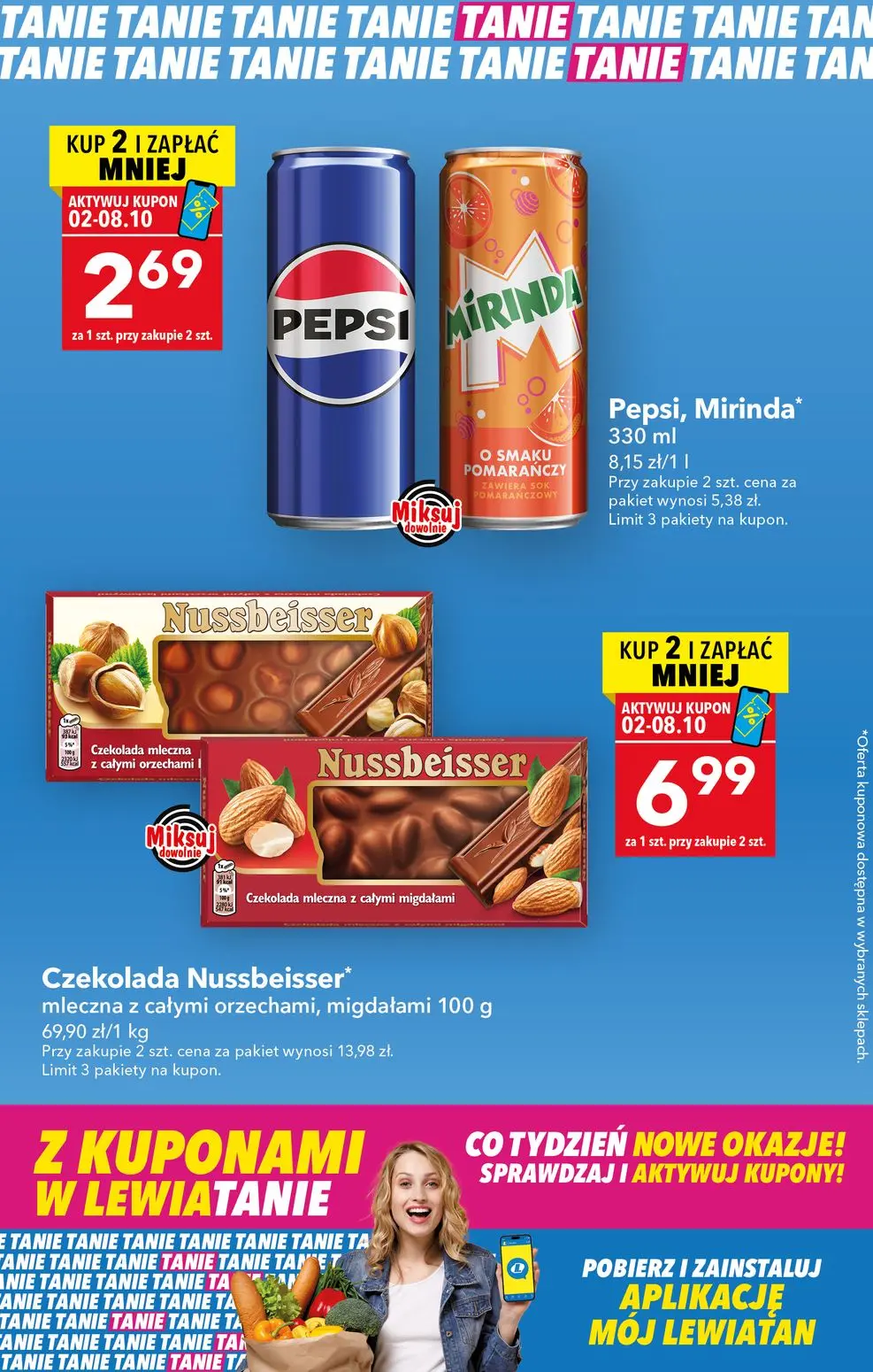 gazetka promocyjna LEWIATAN Z kuponami w Lewiatanie - Strona 1