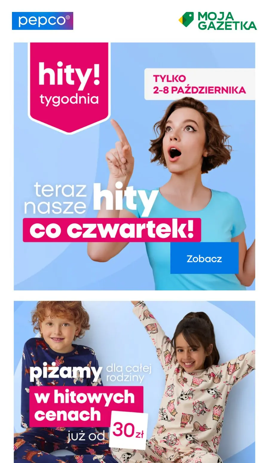 gazetka promocyjna PEPCO Hity tygodnia co czwartek! - Strona 1