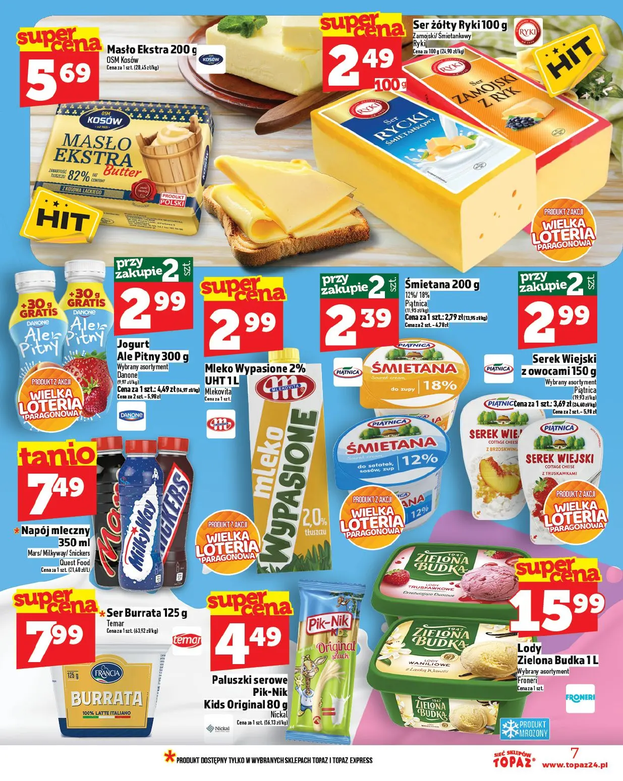 gazetka promocyjna Topaz Ogólna - Strona 7