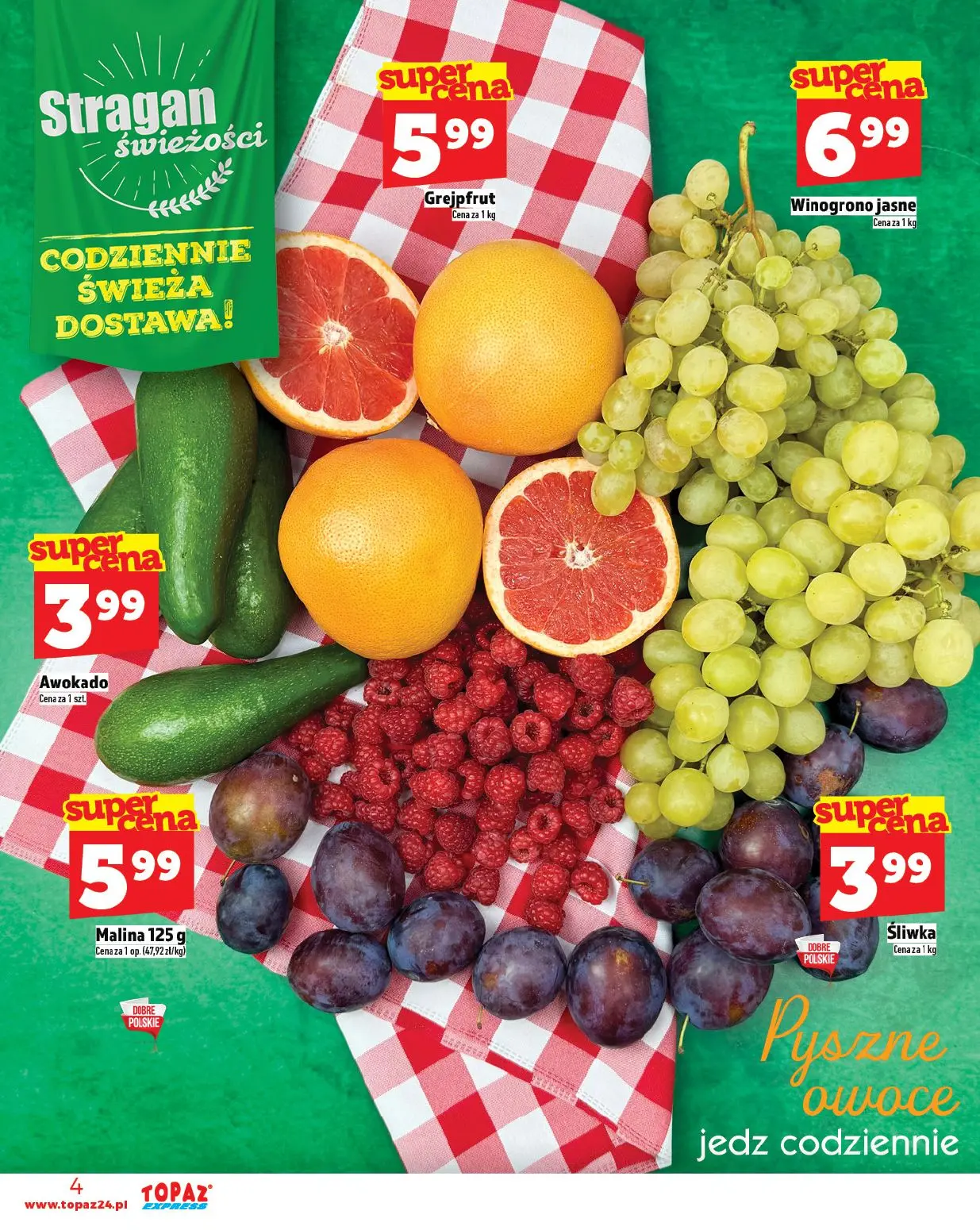 gazetka promocyjna Topaz Express - Strona 4