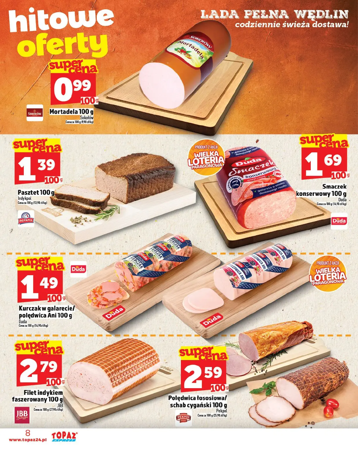 gazetka promocyjna Topaz Express - Strona 8