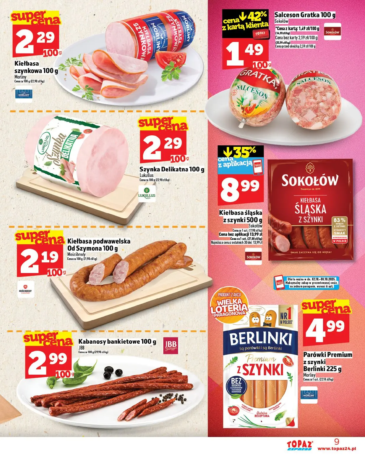 gazetka promocyjna Topaz Express - Strona 9