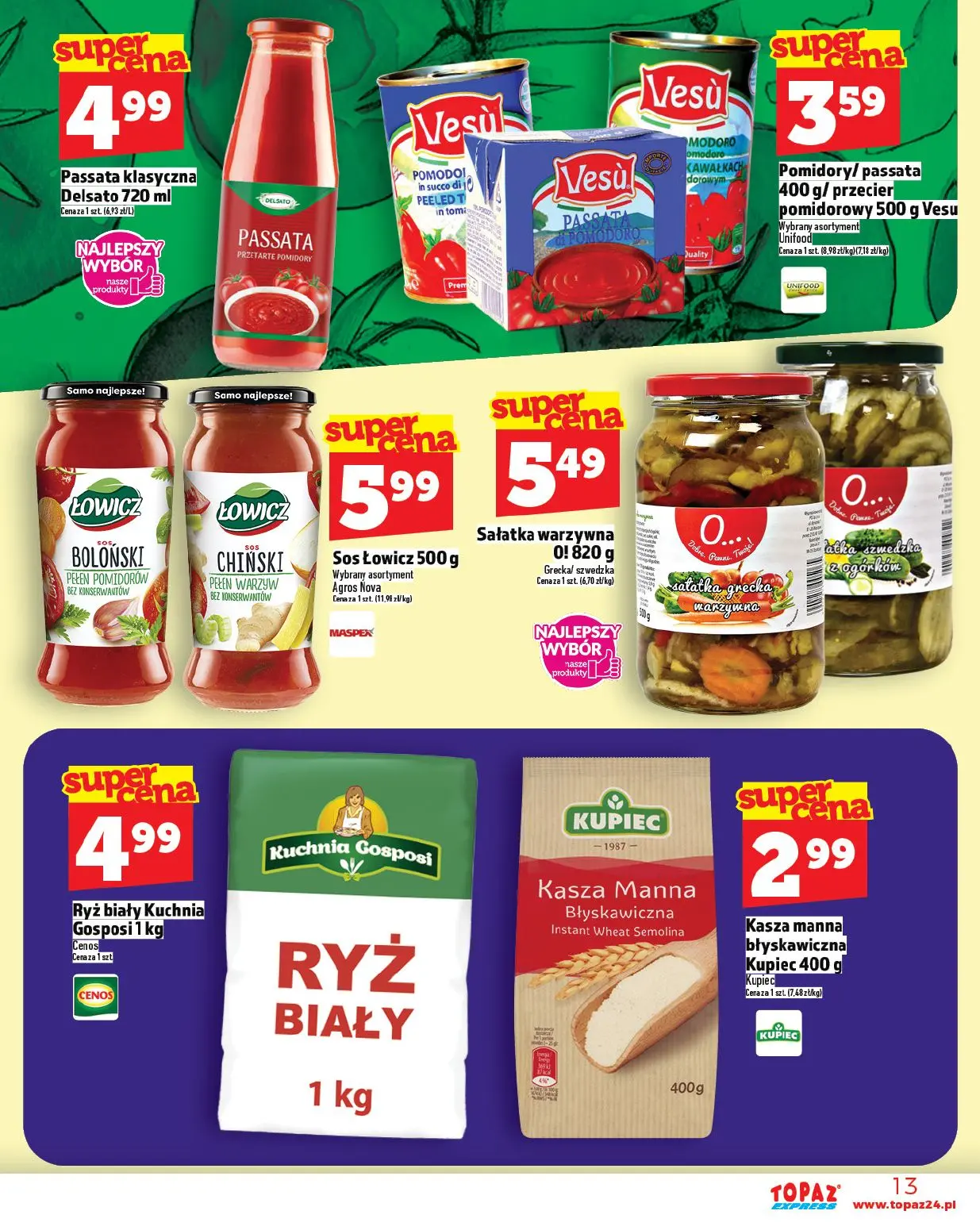 gazetka promocyjna Topaz Express - Strona 13