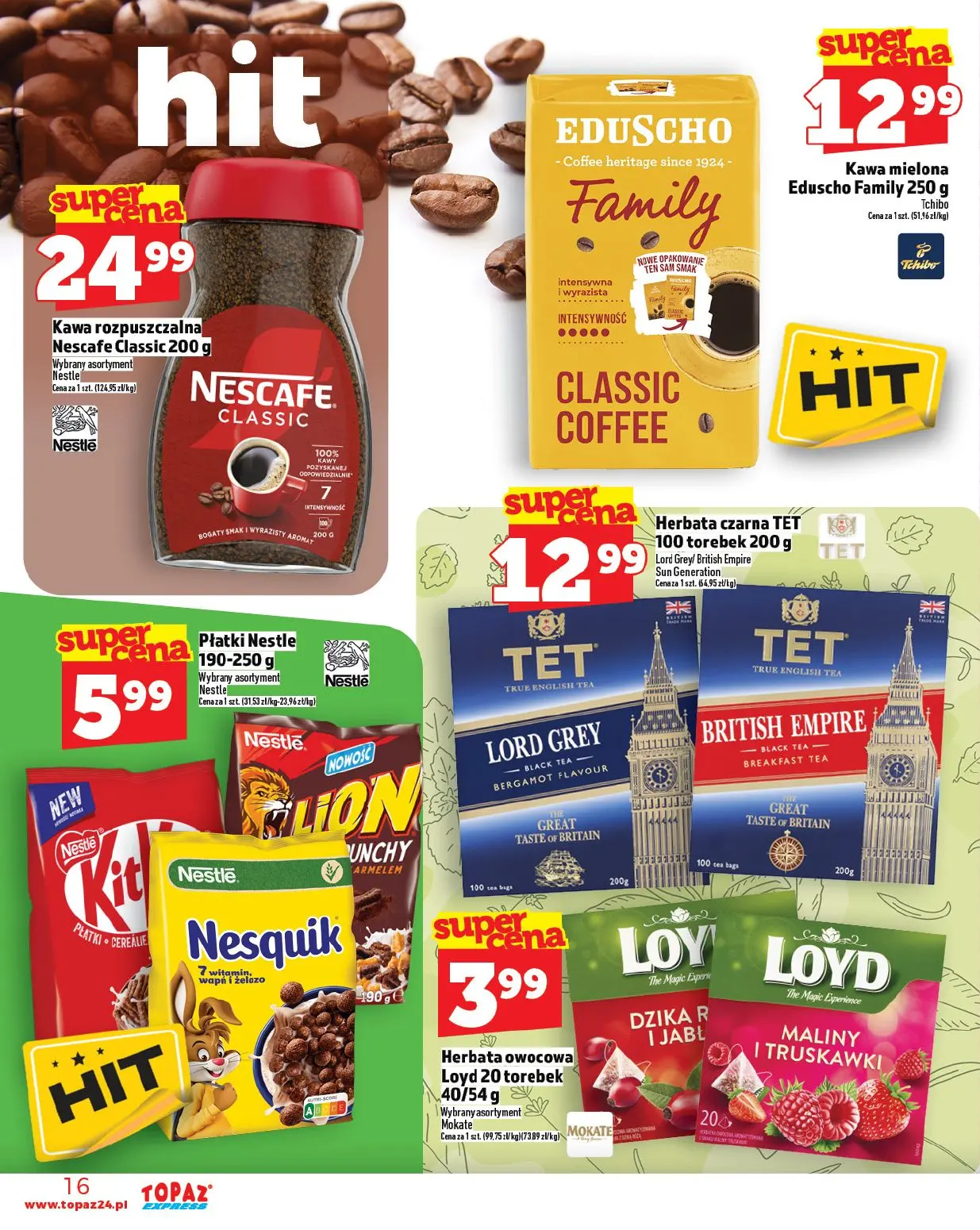 gazetka promocyjna Topaz Express - Strona 16
