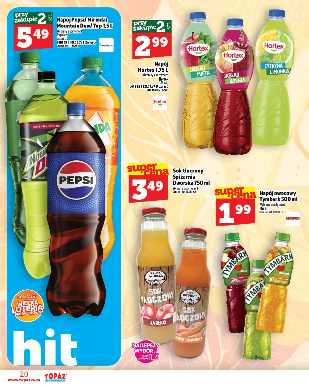 gazetka promocyjna Topaz Express - Strona 20