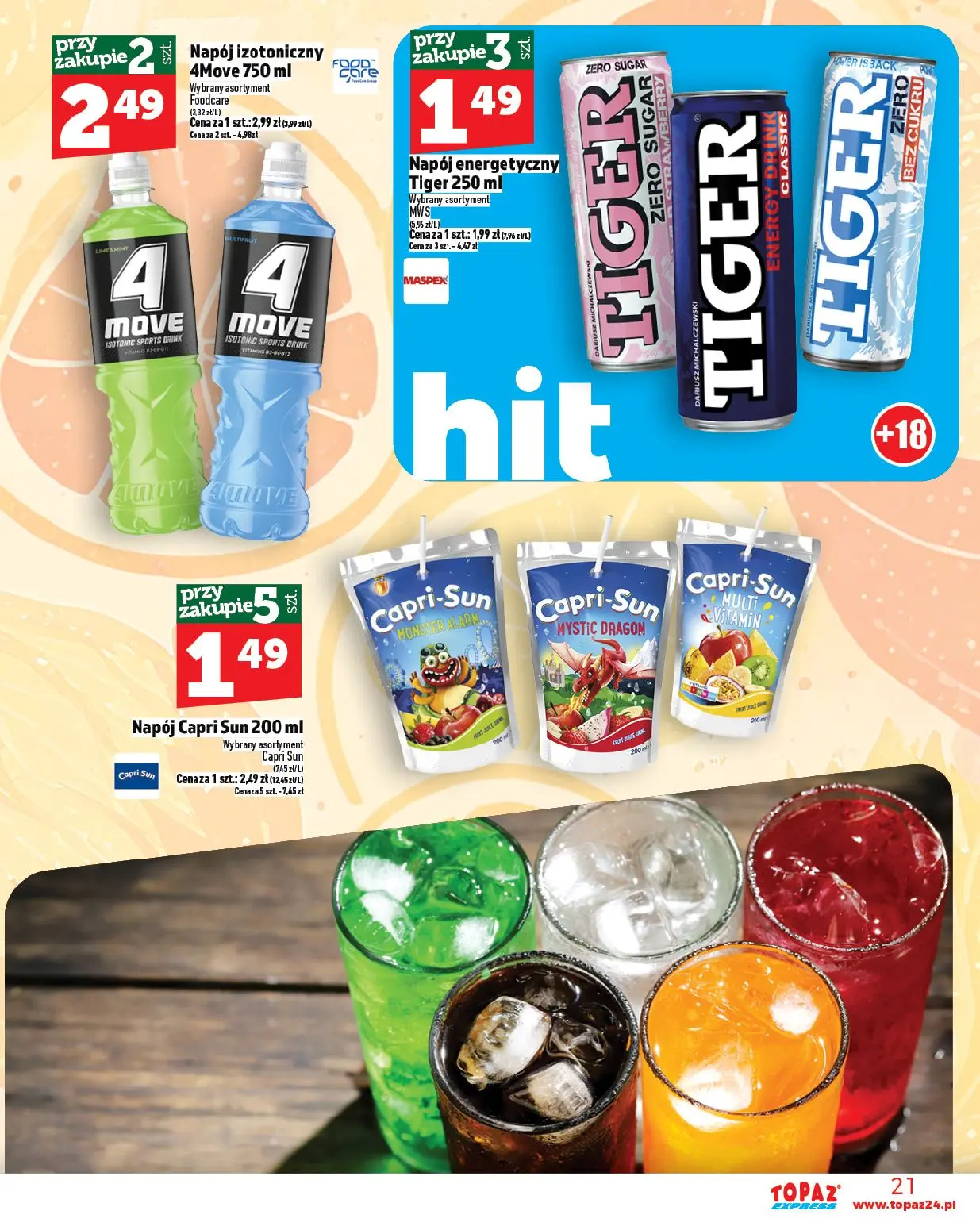 gazetka promocyjna Topaz Express - Strona 21