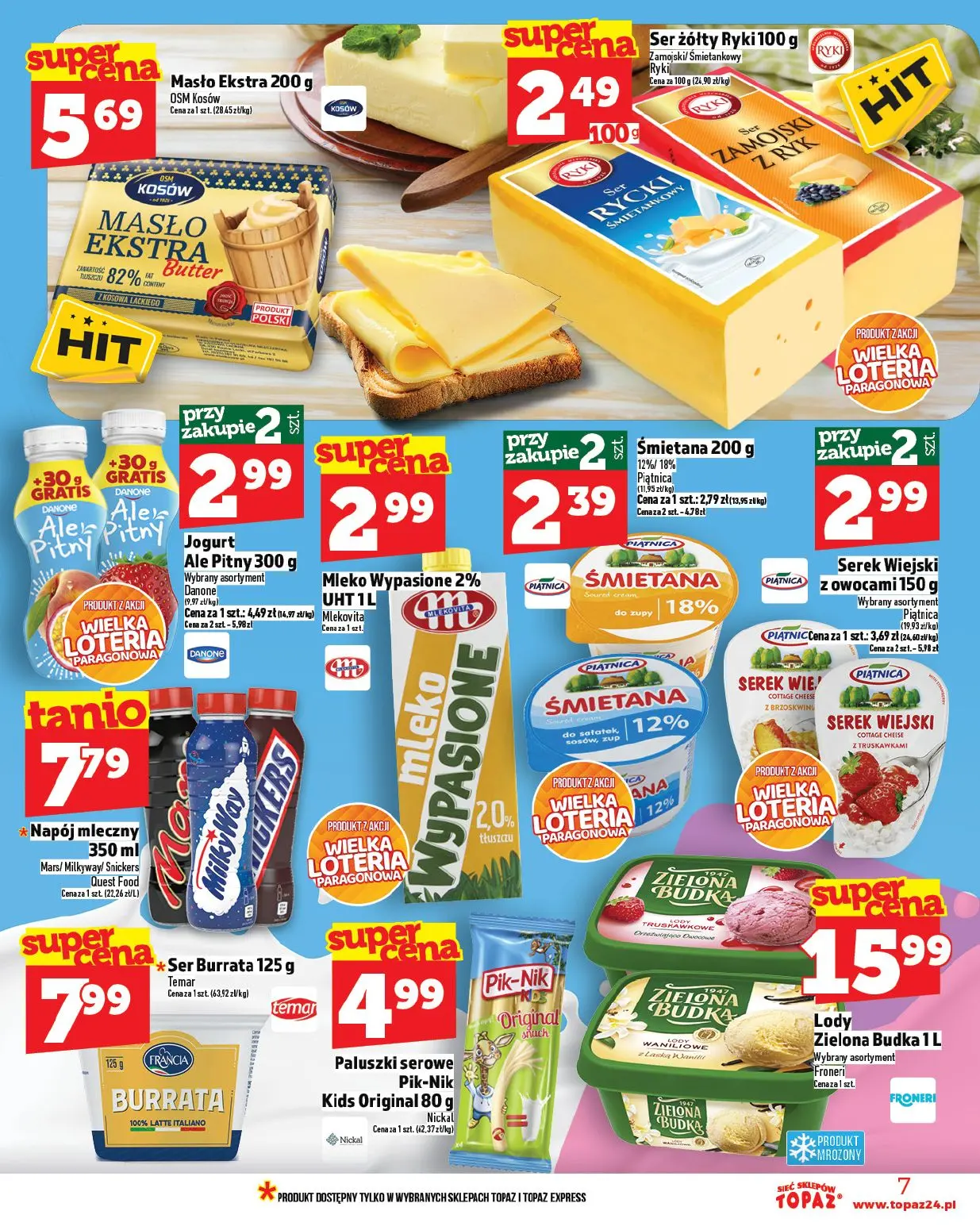 gazetka promocyjna Topaz Warszawa - Strona 7