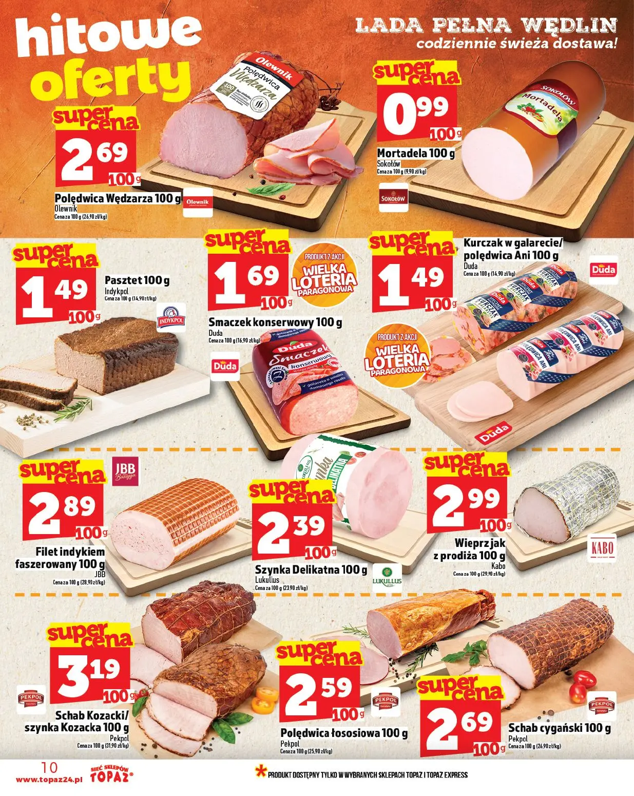 gazetka promocyjna Topaz Warszawa - Strona 10