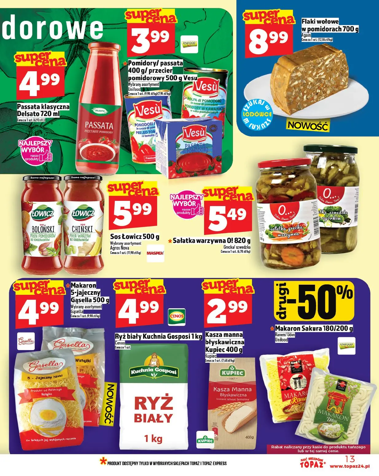 gazetka promocyjna Topaz Warszawa - Strona 13