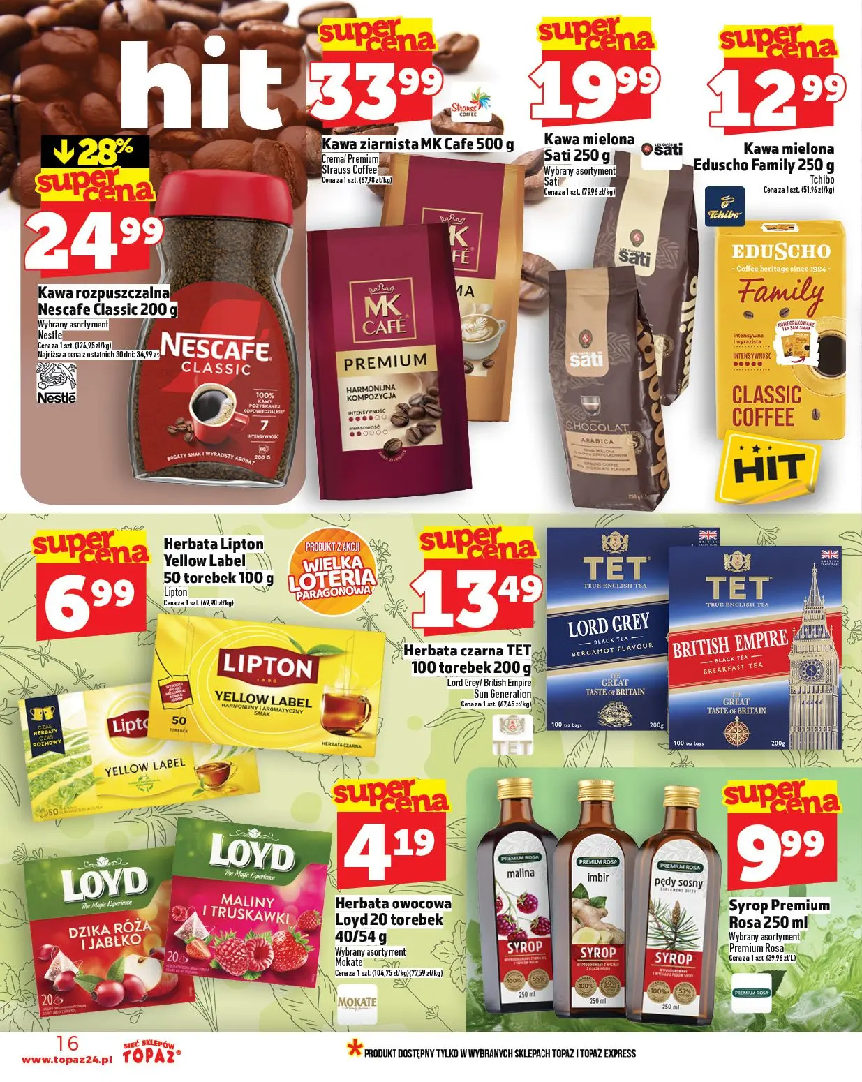 gazetka promocyjna Topaz Warszawa - Strona 16