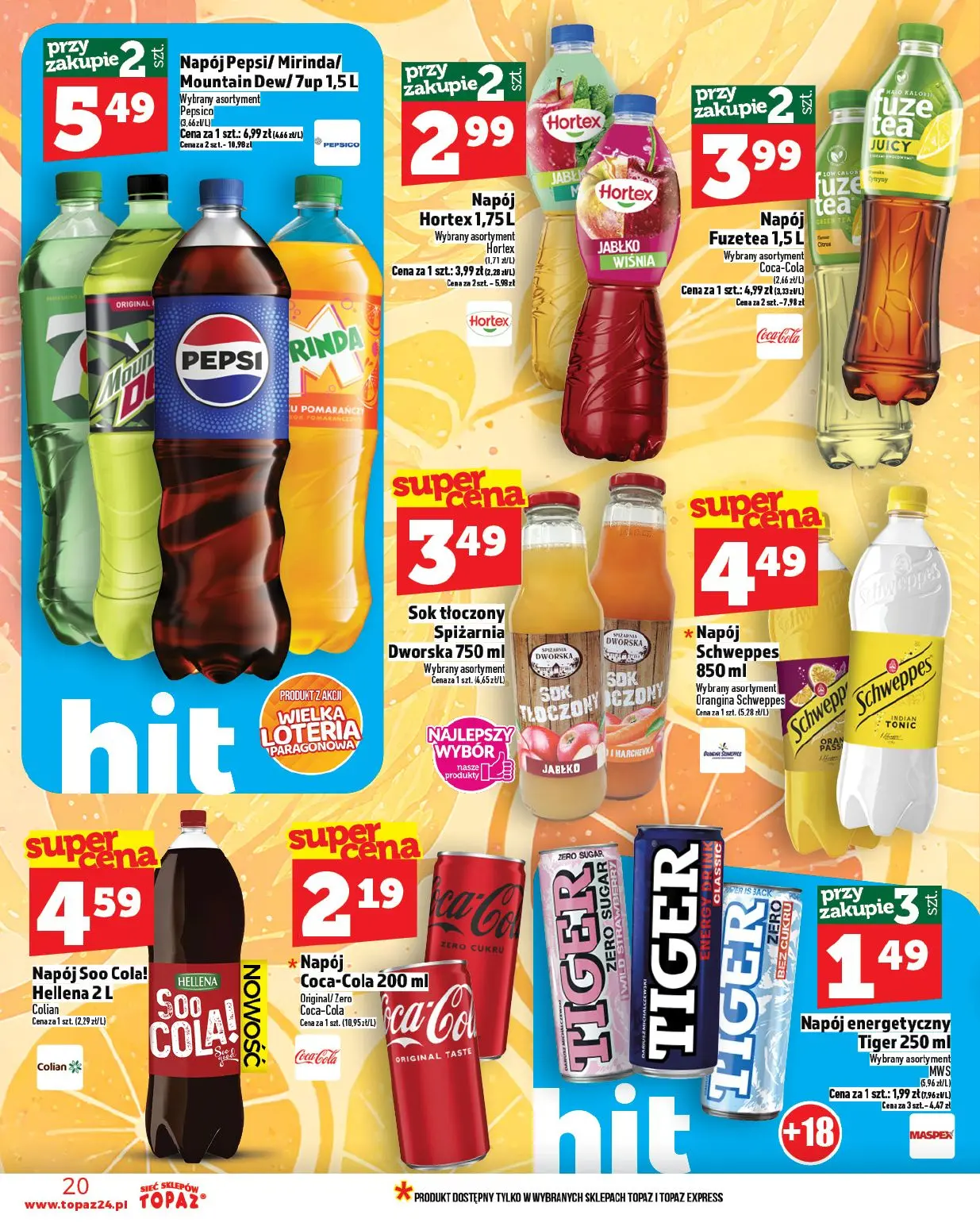 gazetka promocyjna Topaz Warszawa - Strona 20