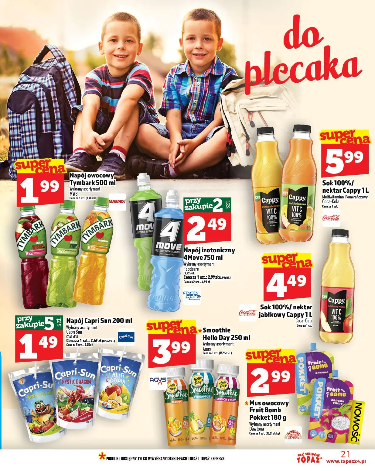 gazetka promocyjna Topaz Warszawa - Strona 21