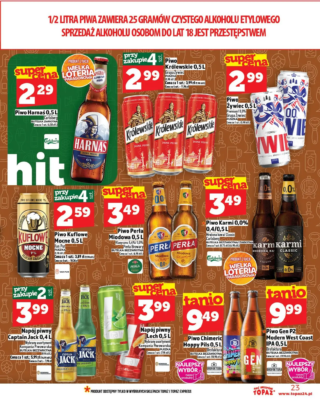 gazetka promocyjna Topaz Warszawa - Strona 23