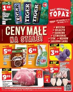 Gazetka promocyjna Topaz, ważna od 2025-10-02 do 2025-10-08.