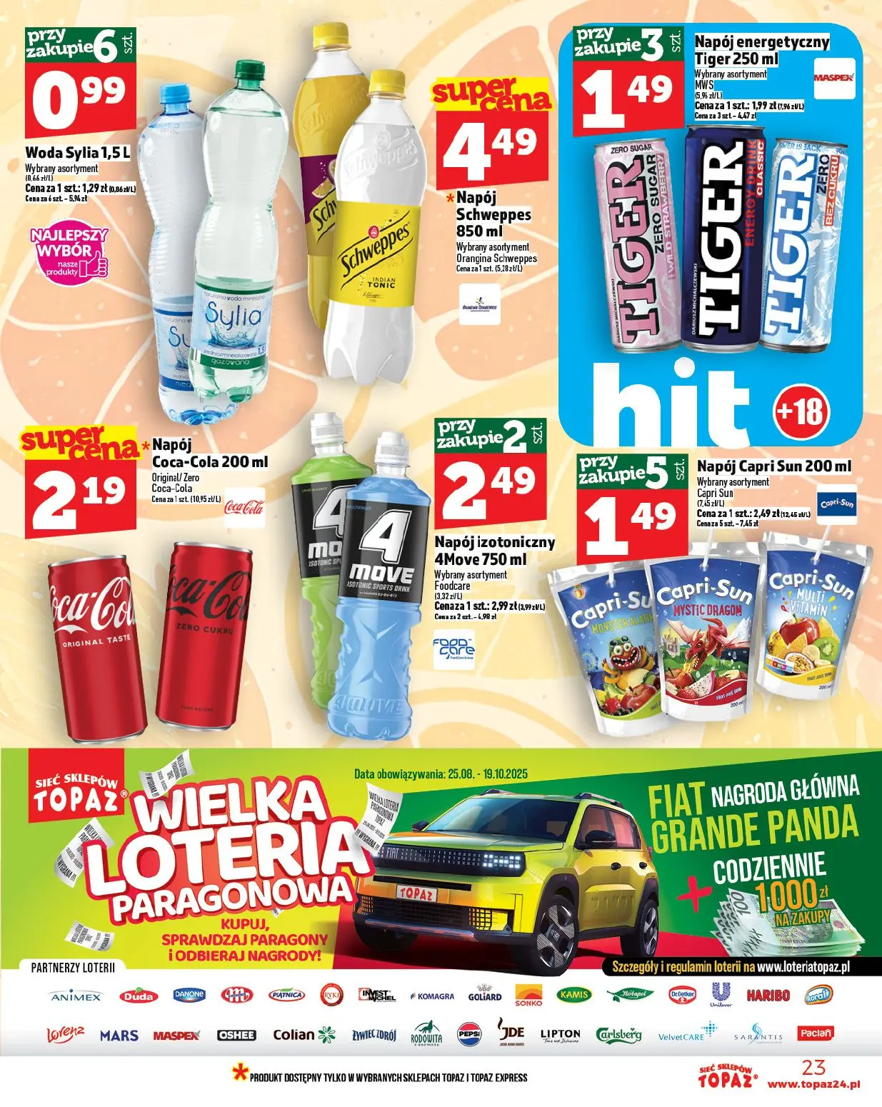 gazetka promocyjna Topaz Ceny małe - Strona 23