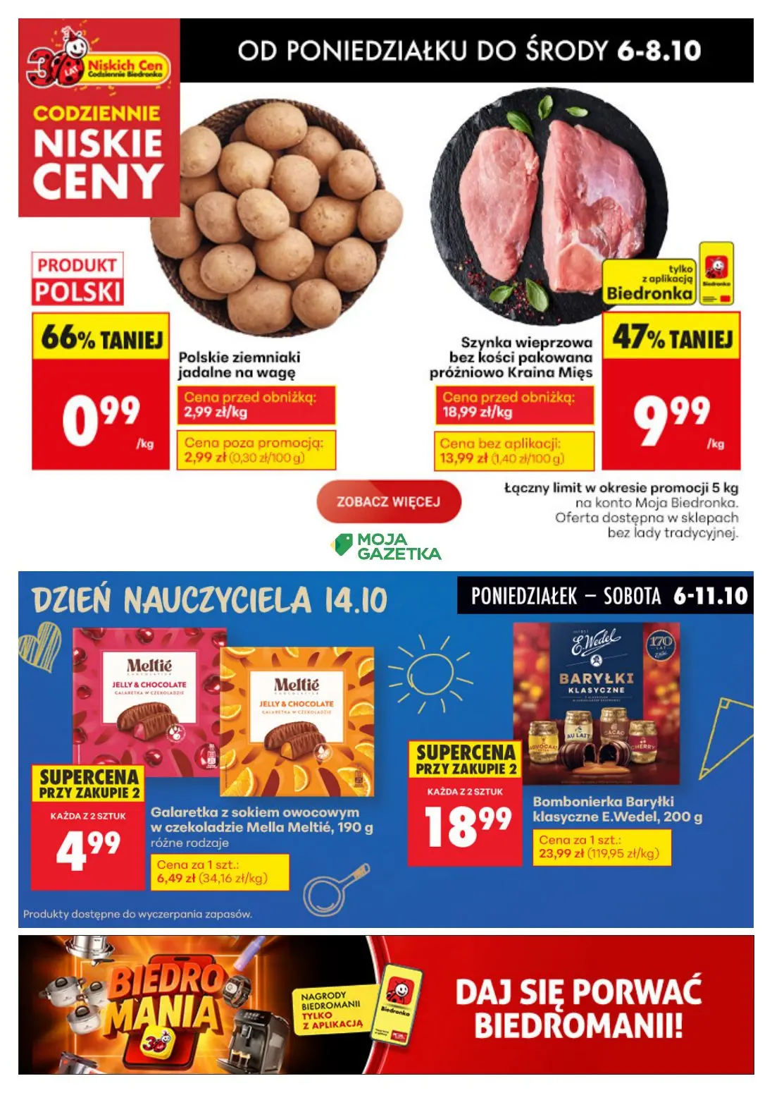 gazetka promocyjna Biedronka Biedronkowe oszczędności - Strona 1