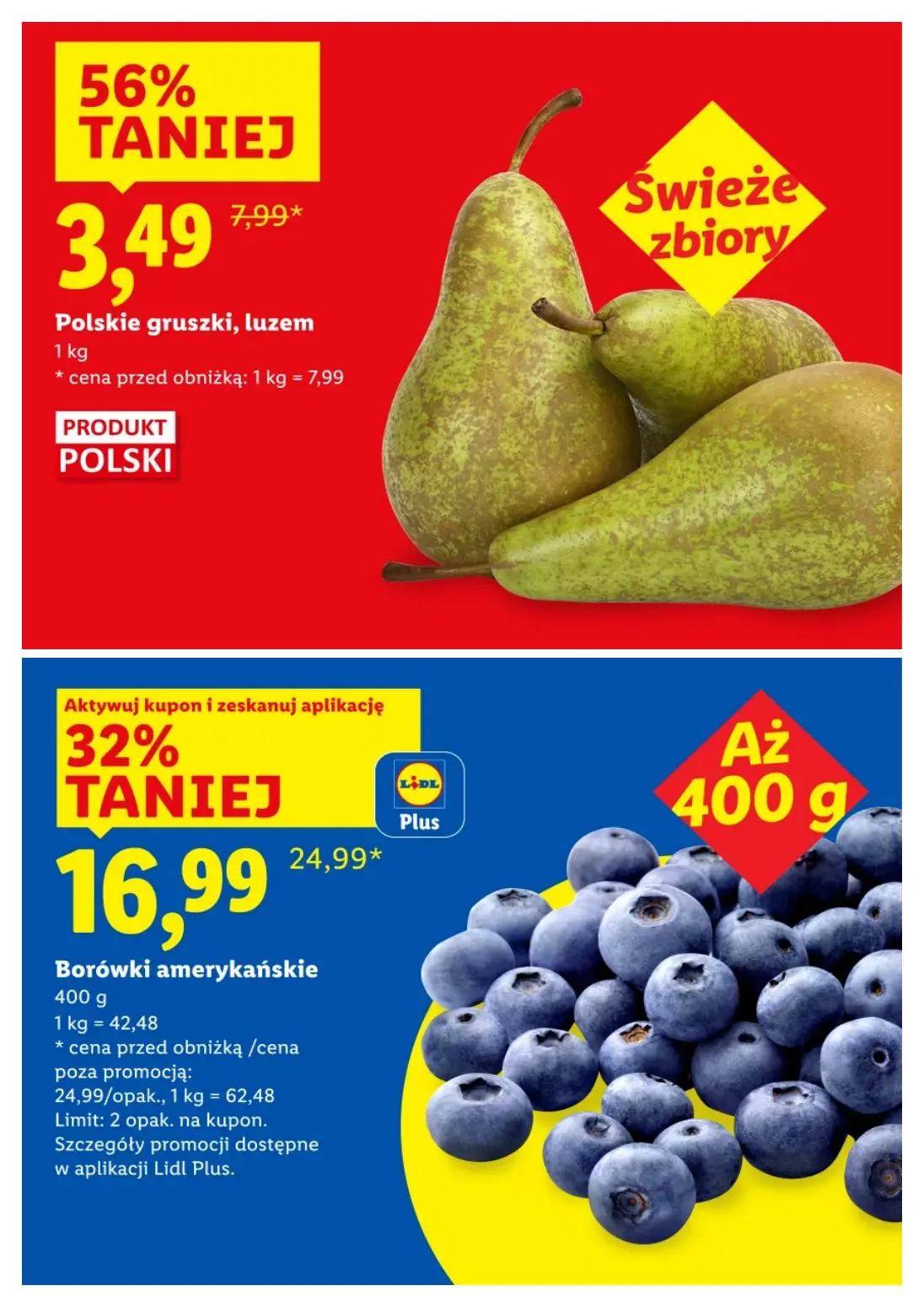 gazetka promocyjna LIDL Lidl plus. Skanujesz zyskujesz - Strona 3