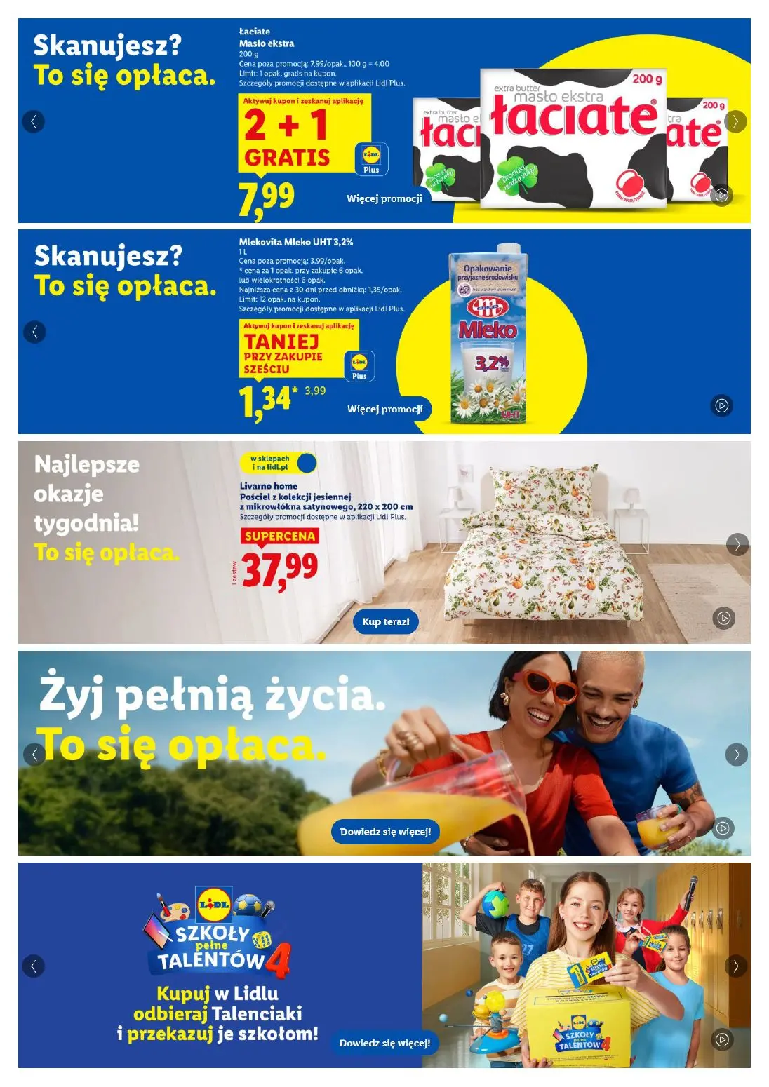gazetka promocyjna LIDL Lidl plus. Skanujesz zyskujesz - Strona 7