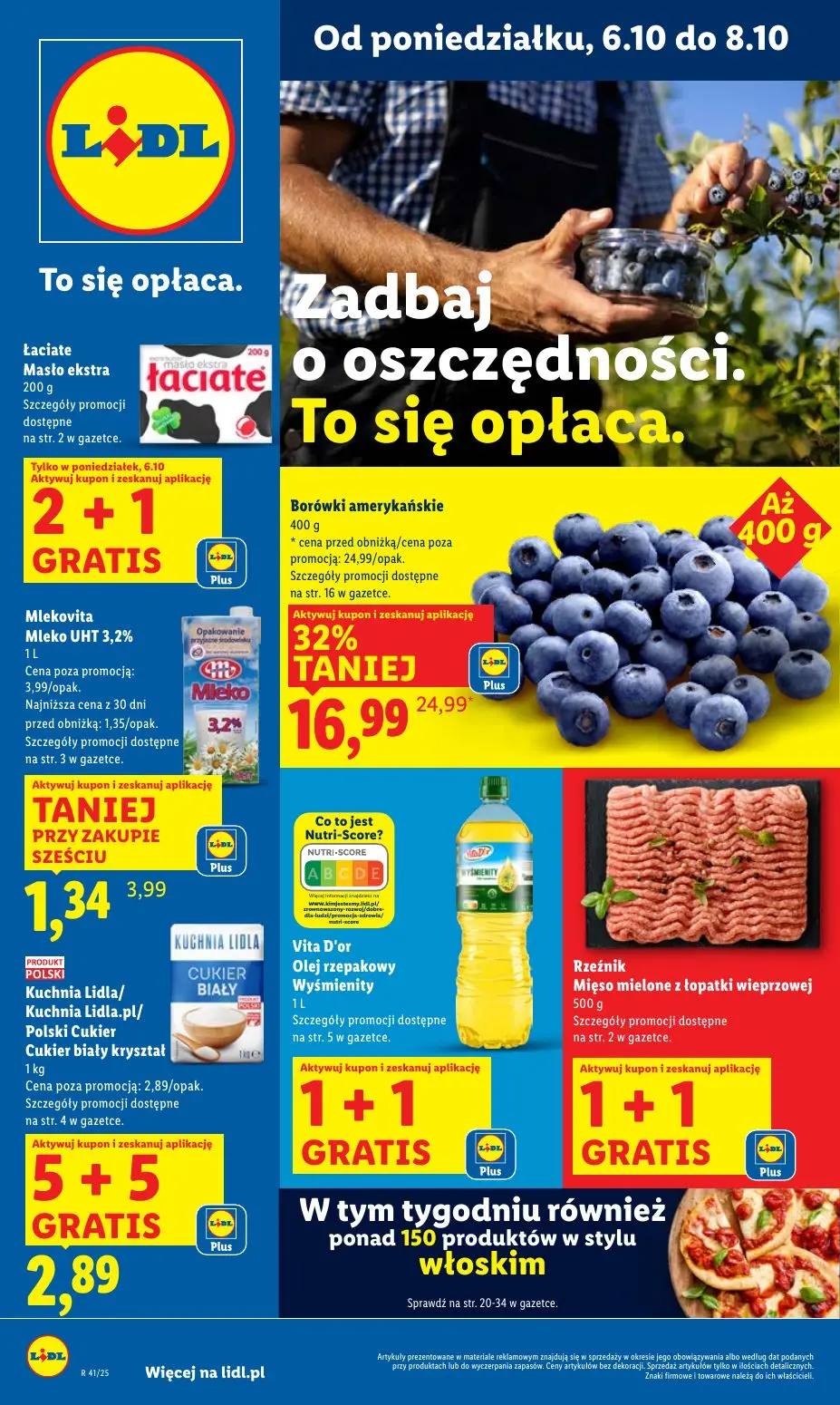 gazetka promocyjna LIDL Od poniedziałku - Strona 1