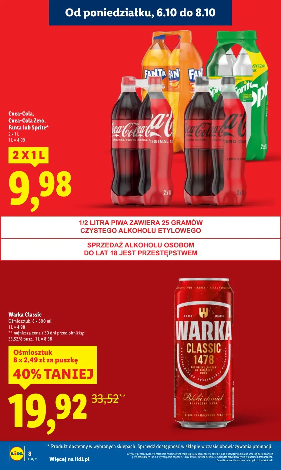 gazetka promocyjna LIDL Od poniedziałku - Strona 8
