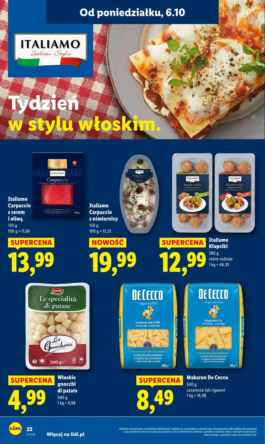 gazetka promocyjna LIDL Od poniedziałku - Strona 22