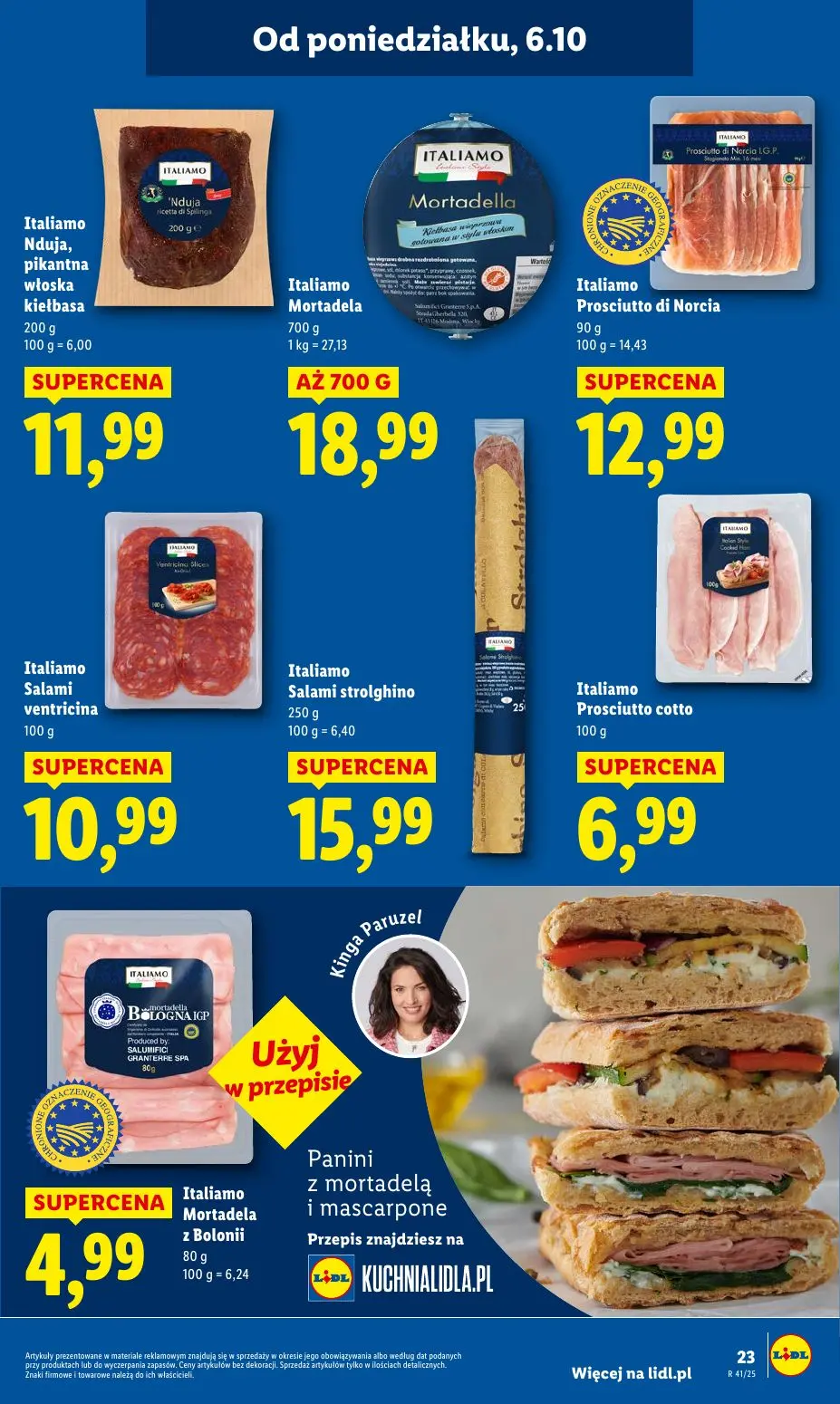 gazetka promocyjna LIDL Od poniedziałku - Strona 23