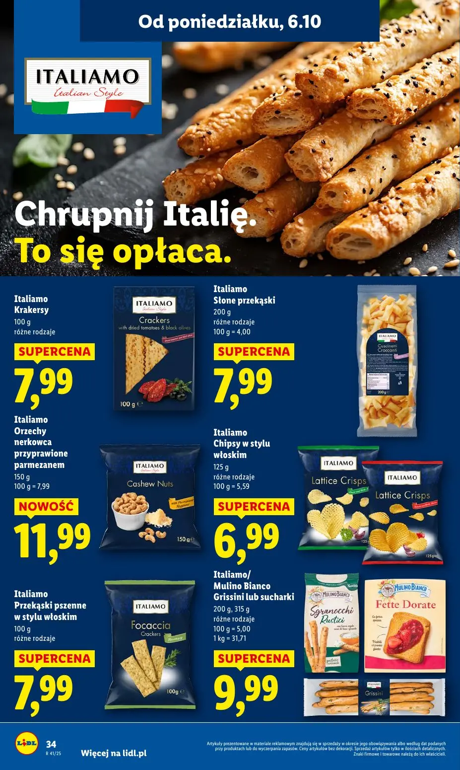 gazetka promocyjna LIDL Od poniedziałku - Strona 34