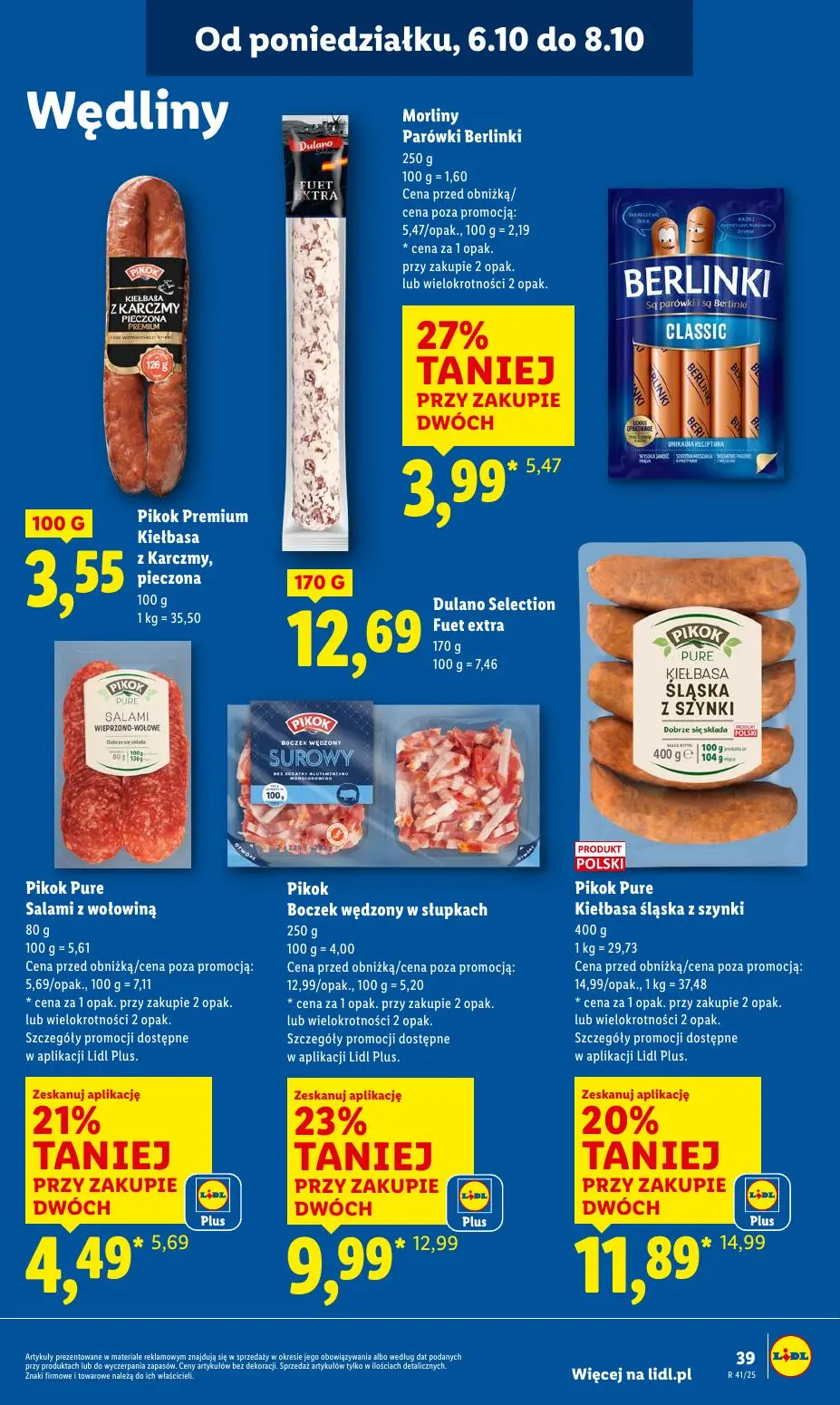 gazetka promocyjna LIDL Od poniedziałku - Strona 39