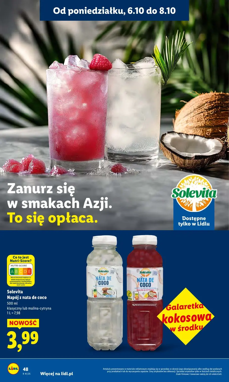 gazetka promocyjna LIDL Od poniedziałku - Strona 48