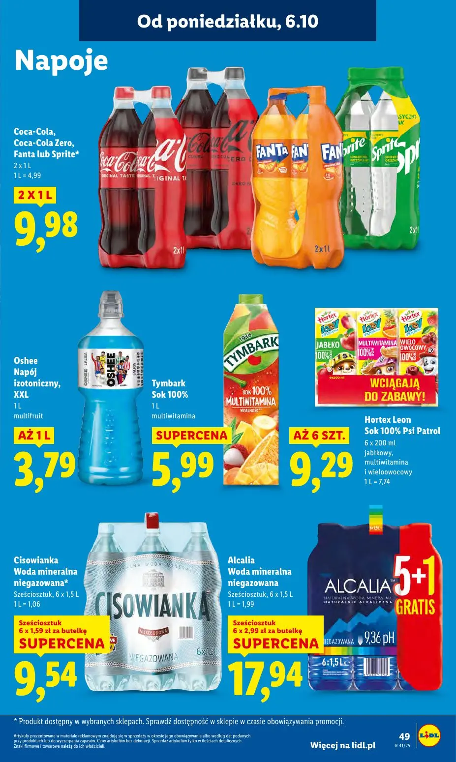 gazetka promocyjna LIDL Od poniedziałku - Strona 49