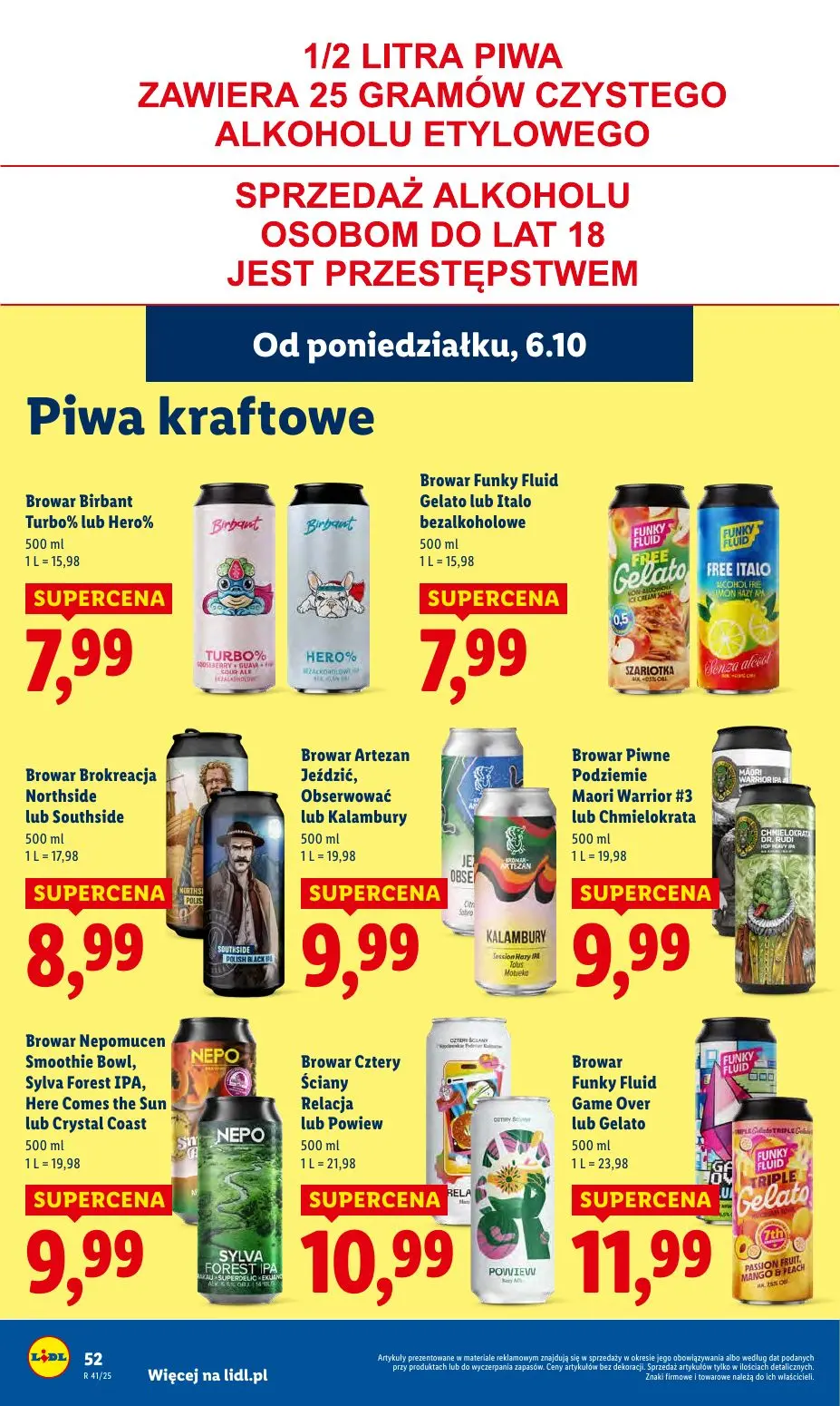 gazetka promocyjna LIDL Od poniedziałku - Strona 54