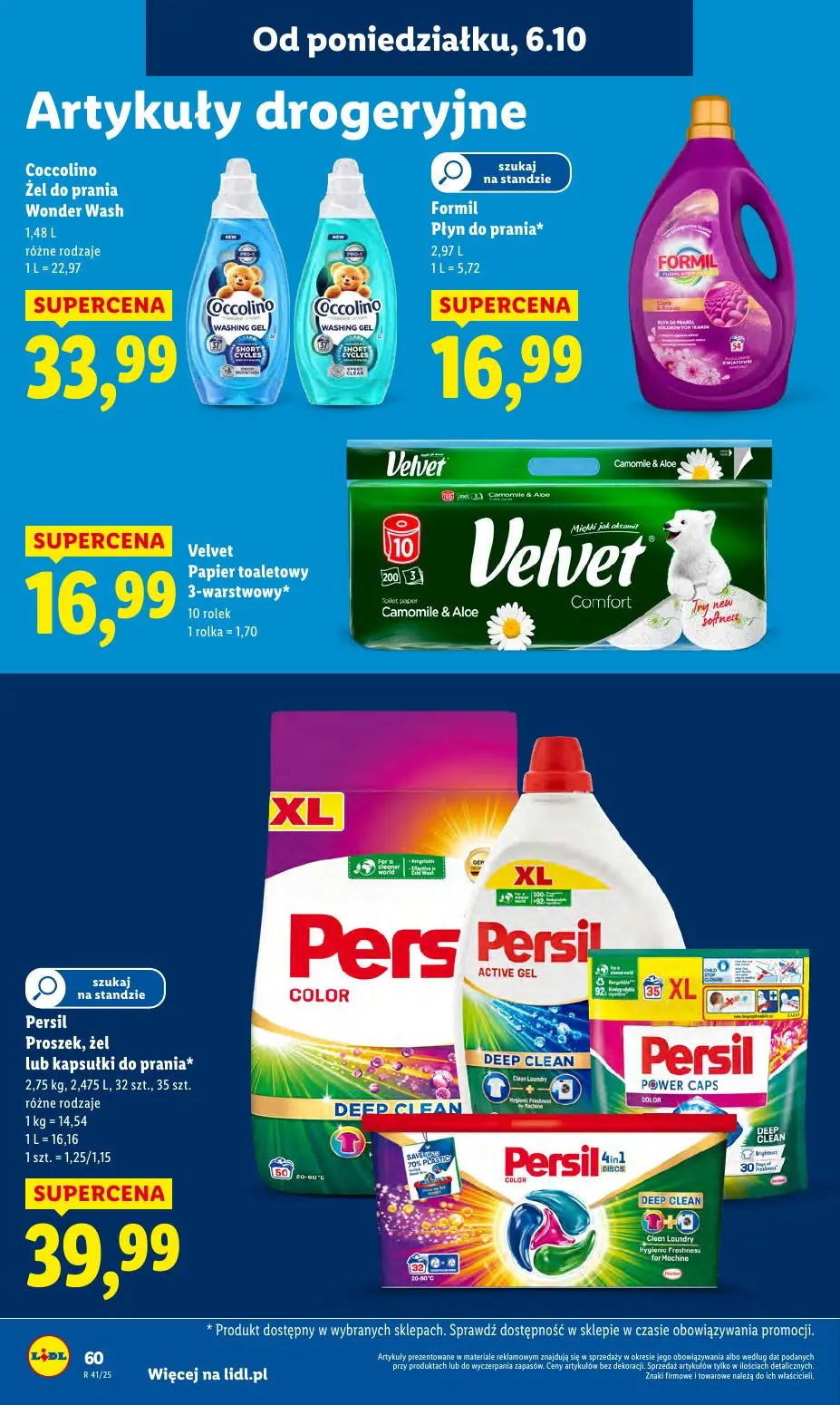gazetka promocyjna LIDL Od poniedziałku - Strona 62