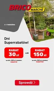 Gazetka promocyjna BRICOMARCHE, ważna od 2025-09-04 do 2025-10-09.