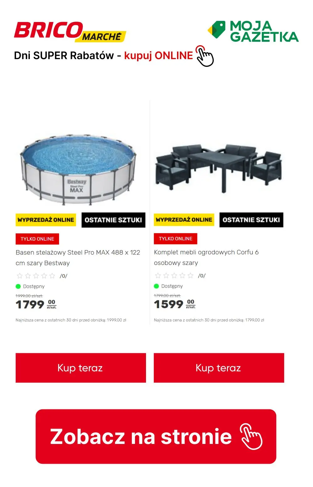gazetka promocyjna BRICOMARCHE Dni SUPER RABATÓW! Nie przegap swojej szansy zgarnij rabaty. - Strona 3