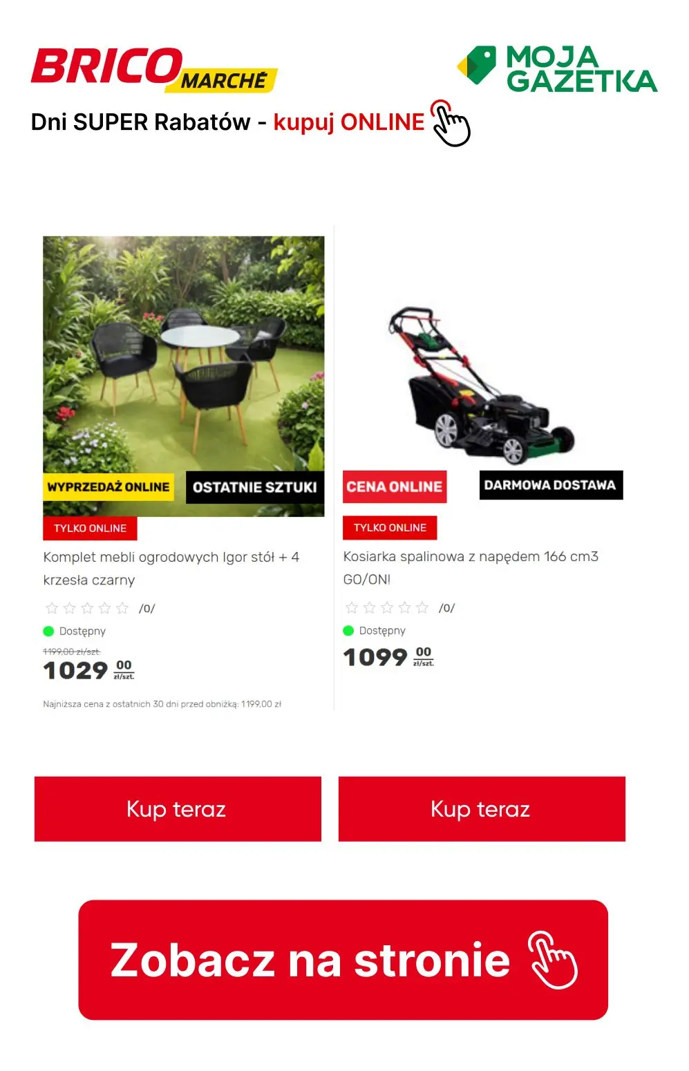 gazetka promocyjna BRICOMARCHE Dni SUPER RABATÓW! Nie przegap swojej szansy zgarnij rabaty. - Strona 5