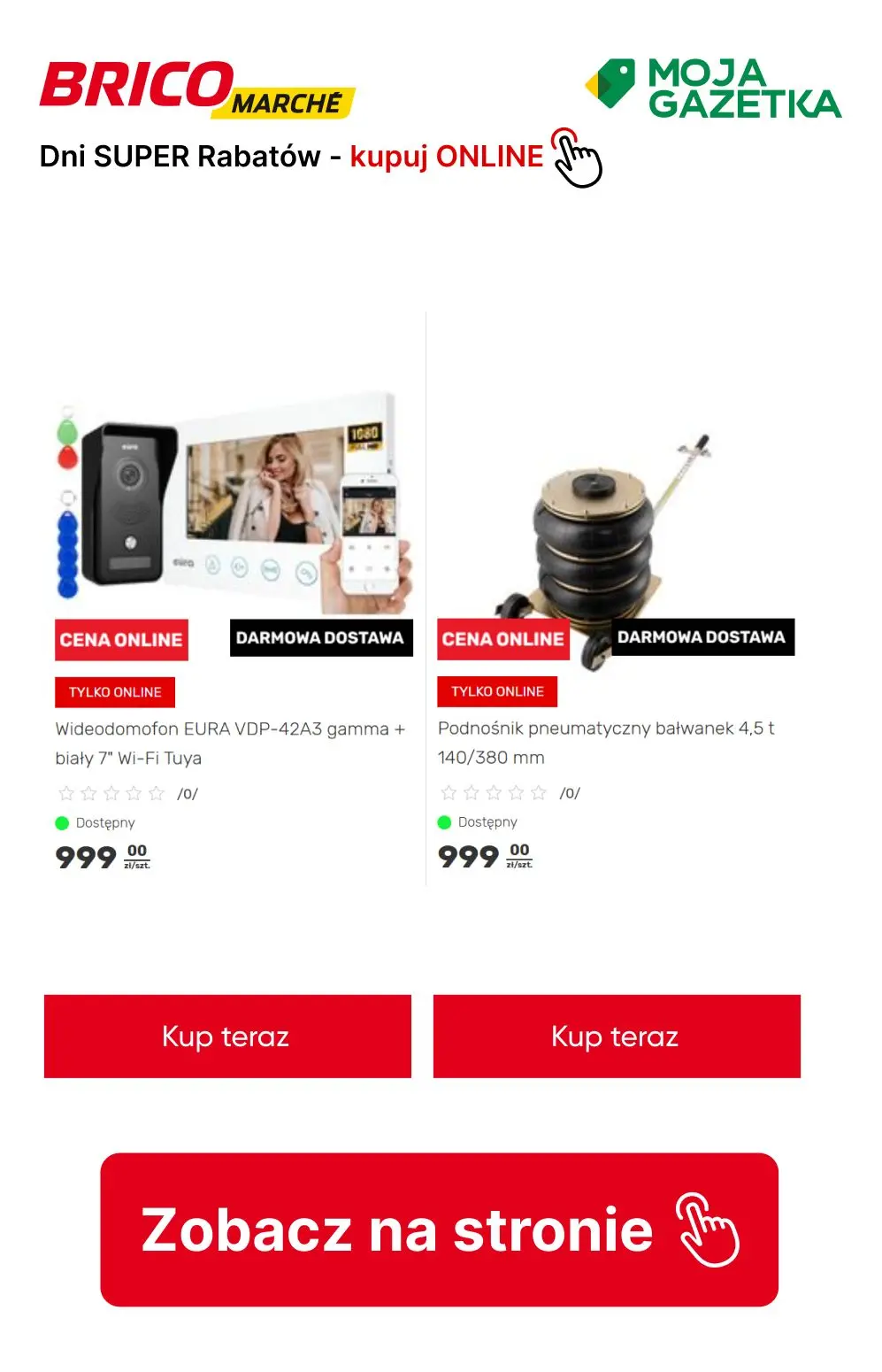 gazetka promocyjna BRICOMARCHE Dni SUPER RABATÓW! Nie przegap swojej szansy zgarnij rabaty. - Strona 6