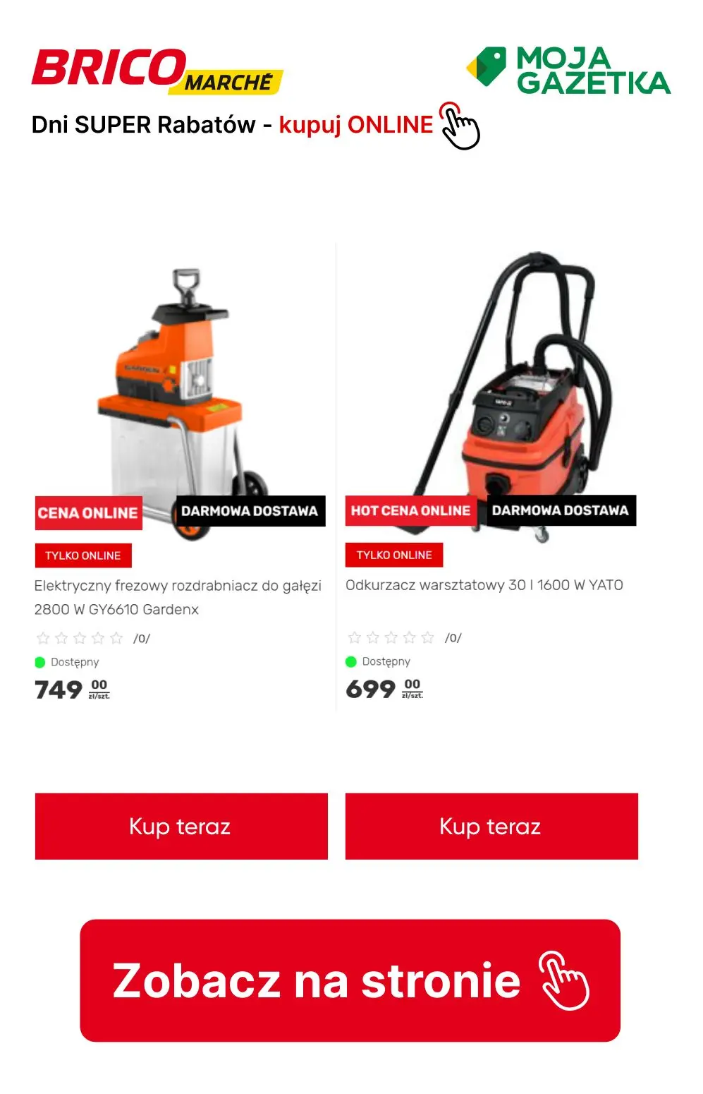 gazetka promocyjna BRICOMARCHE Dni SUPER RABATÓW! Nie przegap swojej szansy zgarnij rabaty. - Strona 8