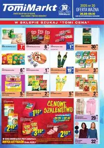 Gazetka promocyjna Tomi Markt, ważna od 2025-09-26 do 2025-10-09.