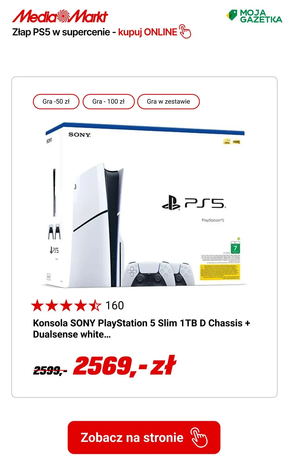 gazetka promocyjna Media Markt Zlap PS5 w SUPER cenie! - Strona 3
